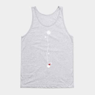 Santa Claus with snow flake Tank Top